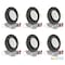 Nuwatt 6" Black Gimbal LED Recessed Lighting for Sloped Ceiling 2700K-5000K 5CCT Canless Lights, PK6 NW-P-ADJDL-6-12W-5CT-BLK-6P - alternate 1